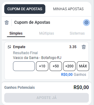quem joga hoje pelo campeonato brasileiro
